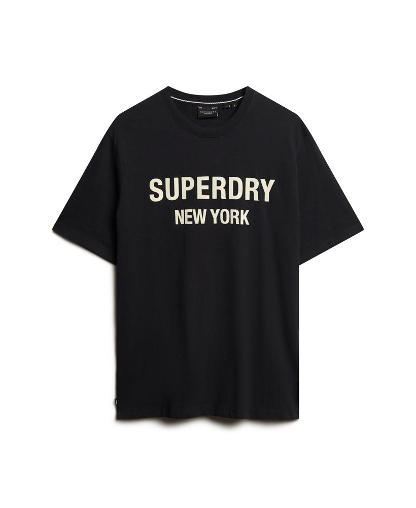 Luxury Sport Loose T-Shirt - Black/White