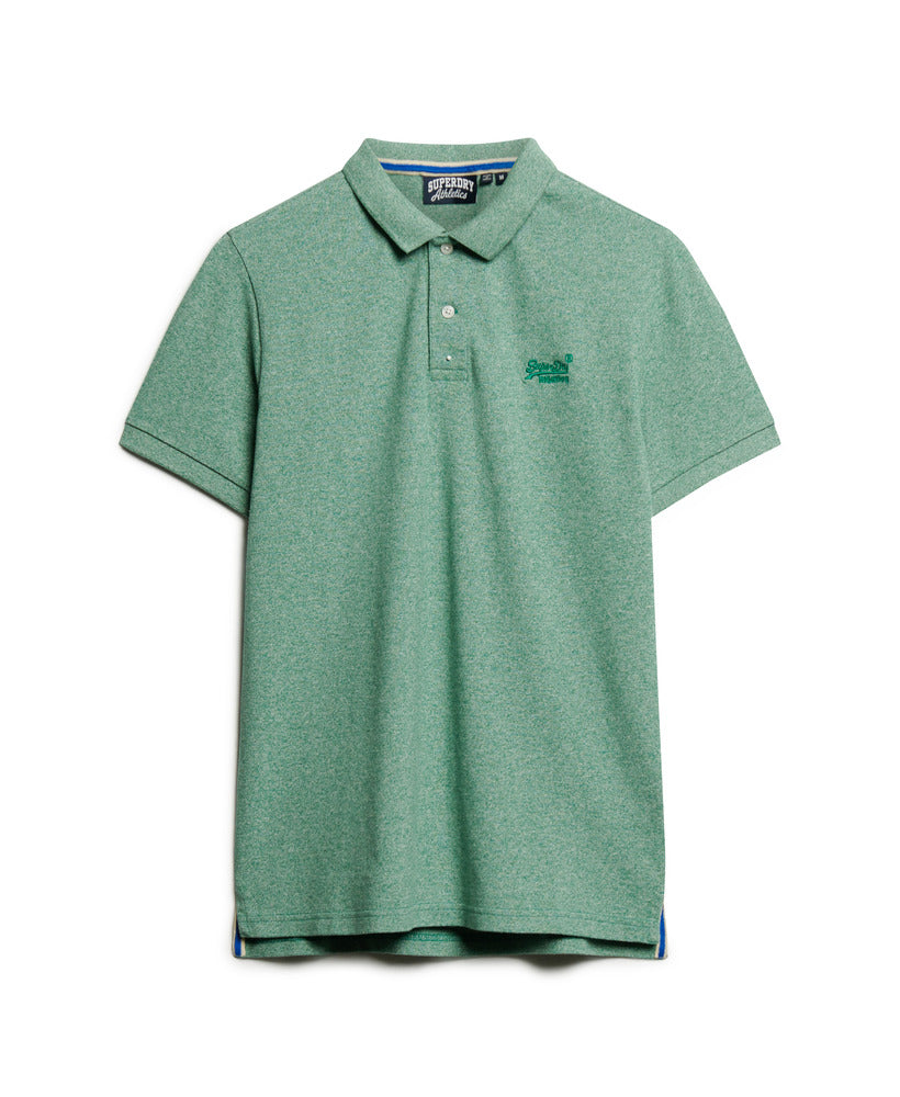 Classic Pique Polo Shirt - Bright Green Grit