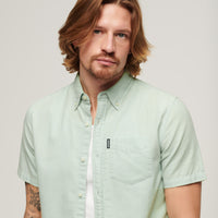 Oxford Short Sleeve Shirt - Light Green