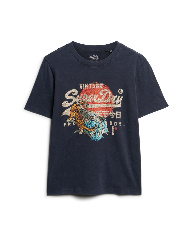 Tokyo Relaxed T-Shirt - Eclipse Navy