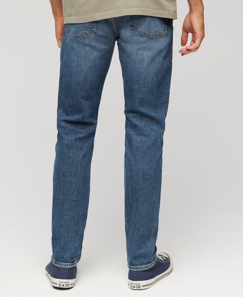 Organic Cotton Slim Jeans - Folsom Mid Blue