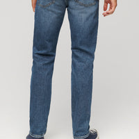 Organic Cotton Slim Jeans - Folsom Mid Blue