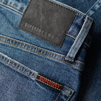 Organic Cotton Slim Jeans - Folsom Mid Blue