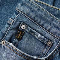 Organic Cotton Slim Jeans - Folsom Mid Blue