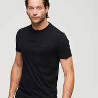 Organic Cotton Essential Logo T-Shirt - Black