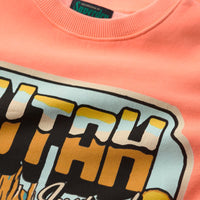 Neon Travel Loose Sweatshirt - Sunblast Orange