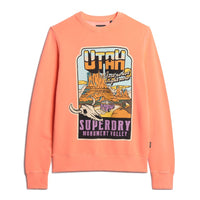 Neon Travel Loose Sweatshirt - Sunblast Orange