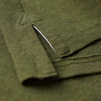 Classic Pique Polo Shirt - Thrift Olive Marl