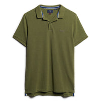 Classic Pique Polo Shirt - Thrift Olive Marl