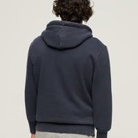 Neon Travel Graphic Loose Hoodie - Eclipse Navy