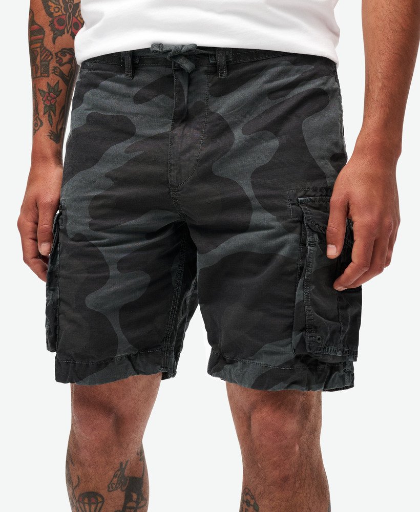 Parachute Light Shorts - Telo Black Camo