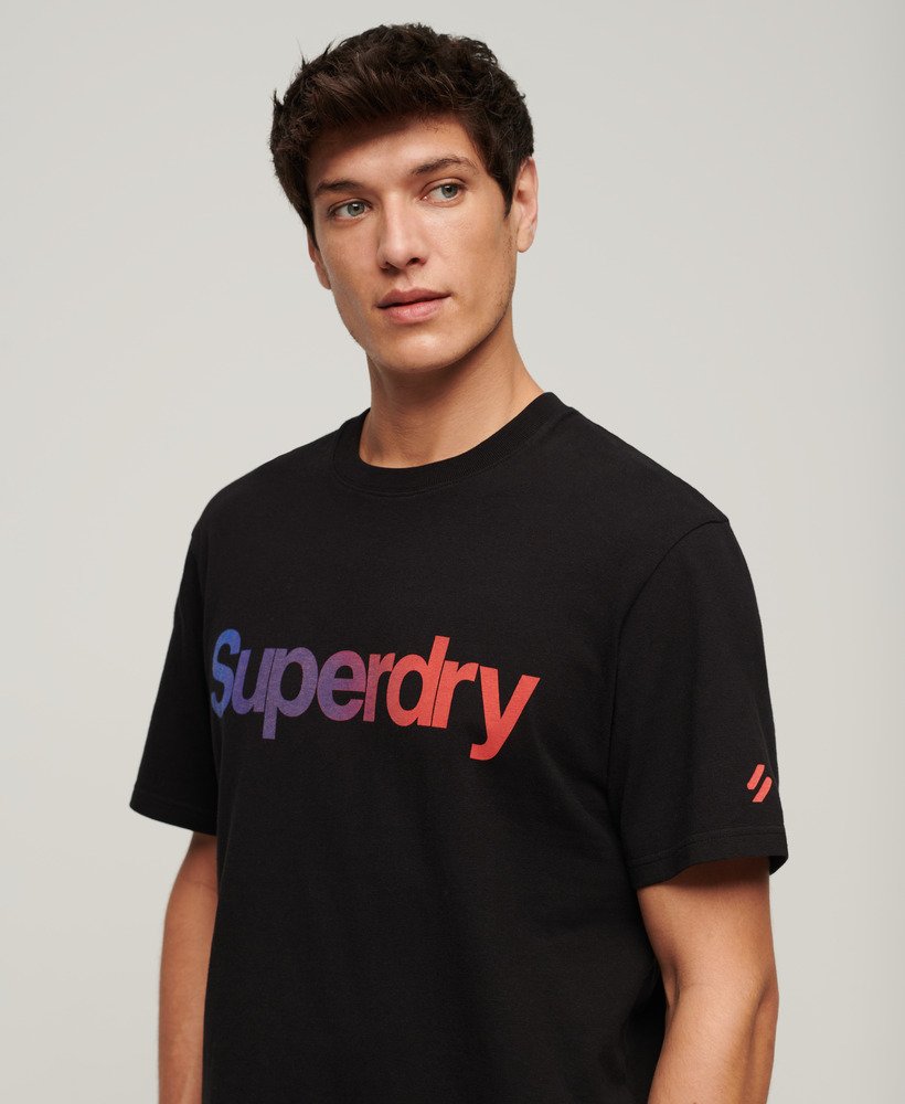 Core Logo Loose T-Shirt - Black Fade