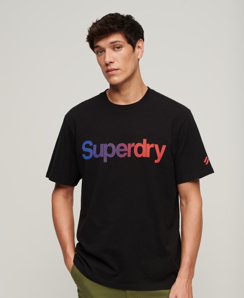 Core Logo Loose T-Shirt - Black Fade