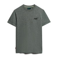 Organic Cotton Essential Logo T-Shirt - Asphalt Grey Grit