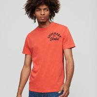Embroidered Superstate Athletic Logo T-Shirt - Americana Red