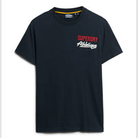 Embroidered Superstate Athletic Logo T-Shirt - Eclipse Navy