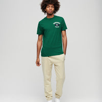 Embroidered Superstate Athletic Logo T-Shirt - Emerald Green