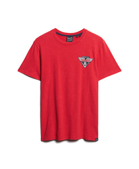 Vintage Americana Back Print T-Shirt - Red