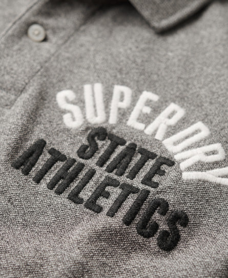 Superstate Polo Shirt - Dark Grey Fleck Marl