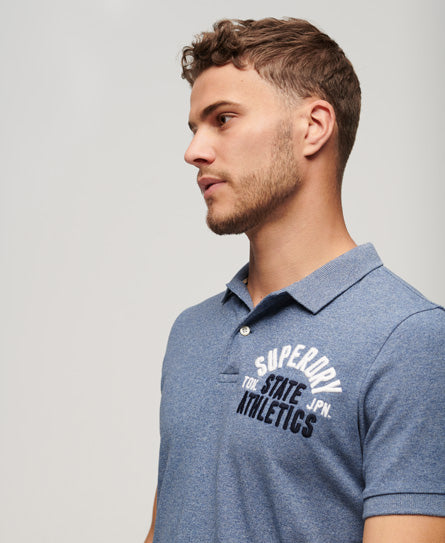 Superstate Polo Shirt - Bay Blue Marl