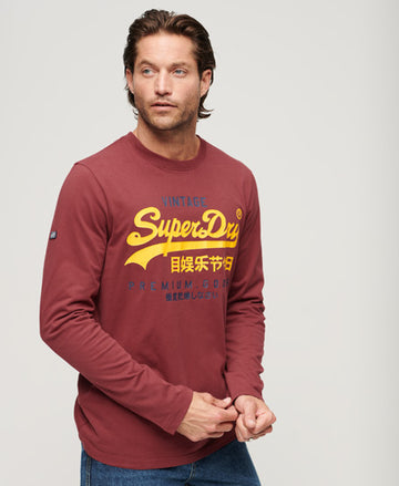 Classic Graphic Logo Long Sleeve Top - New Port