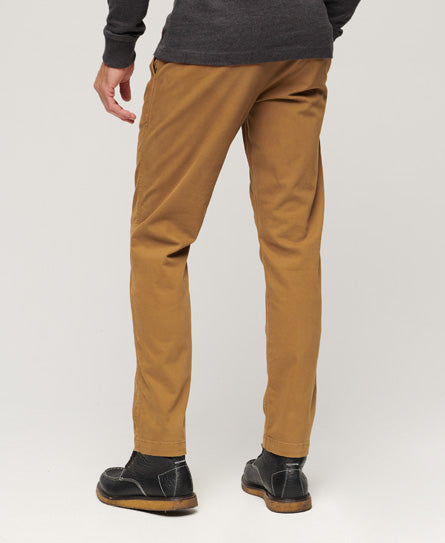 Officers Slim Chino Trousers - Sandstone