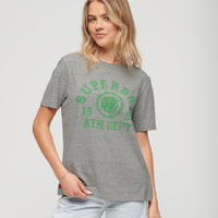 Athletic College T-Shirt - Athletic Grey Marl