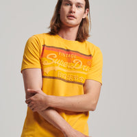 Vintage Logo Cali T-Shirt - Yellow