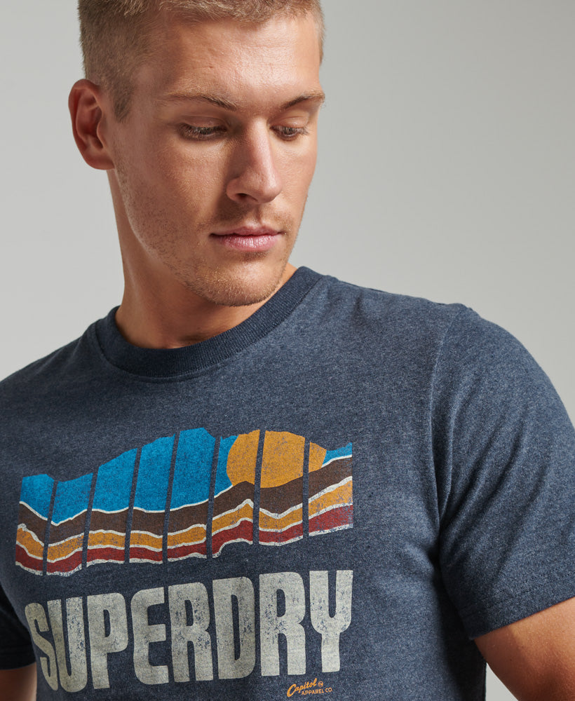 Vintage Great Outdoors T-Shirt - Blue