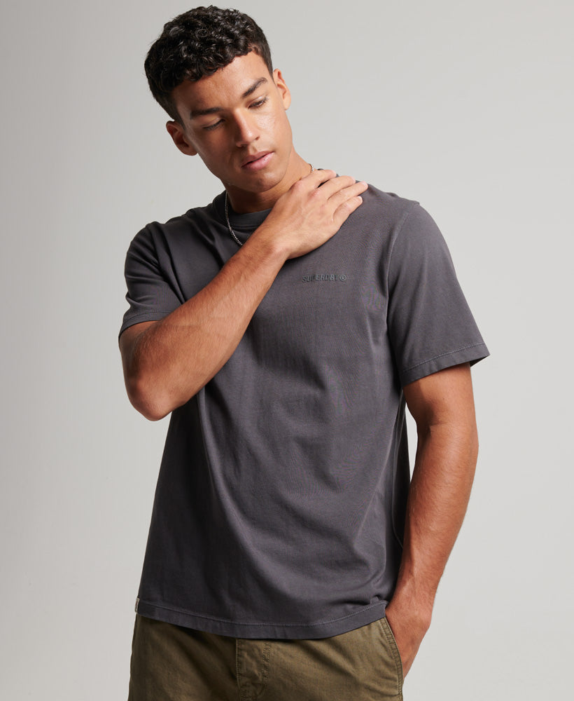 Code Essential Overdyed T-Shirt - Dark Grey