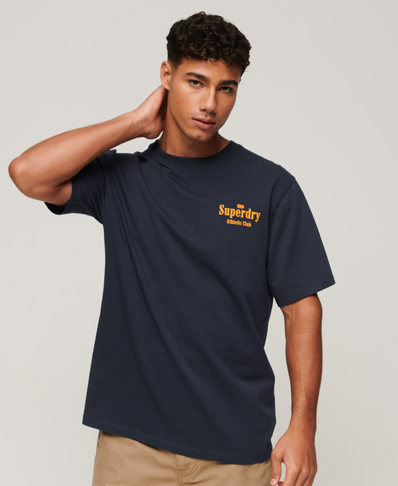 Athletic Club Graphic T-Shirt - Navy