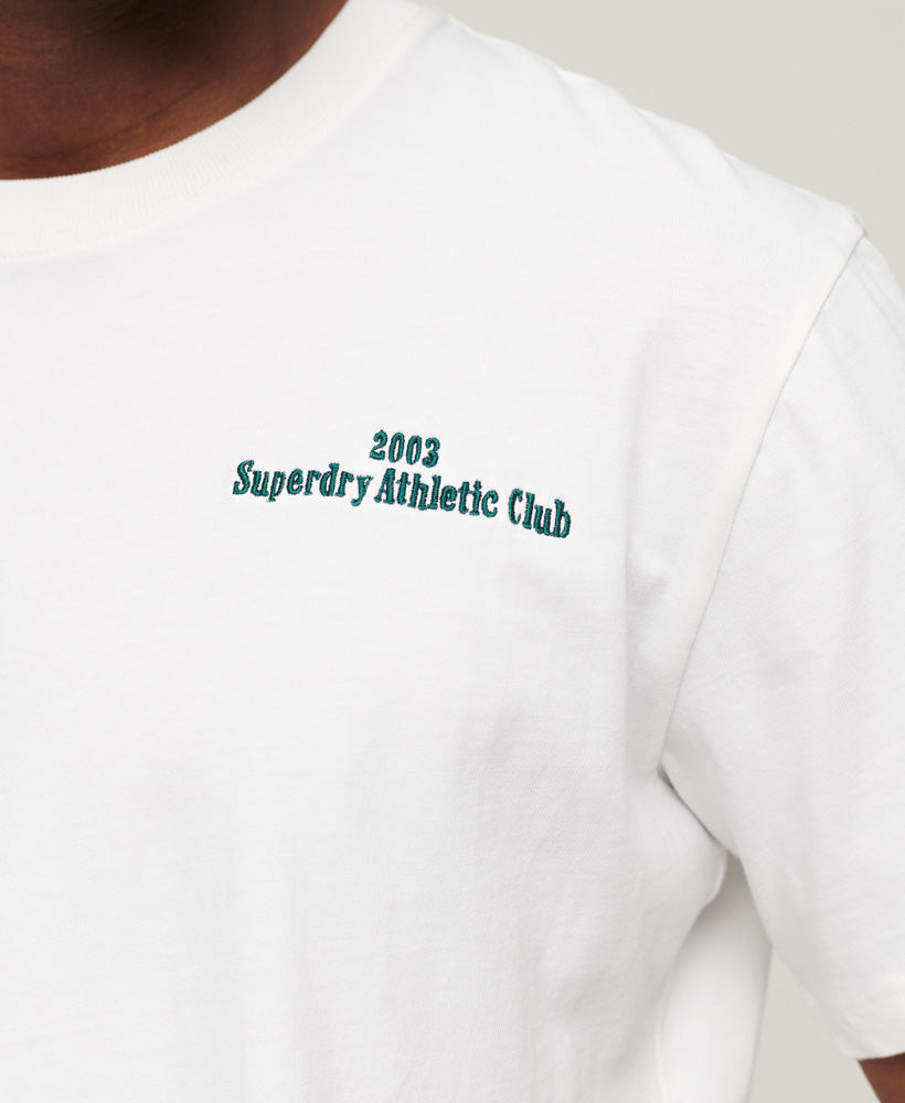 Athletic Club Graphic T-Shirt - White