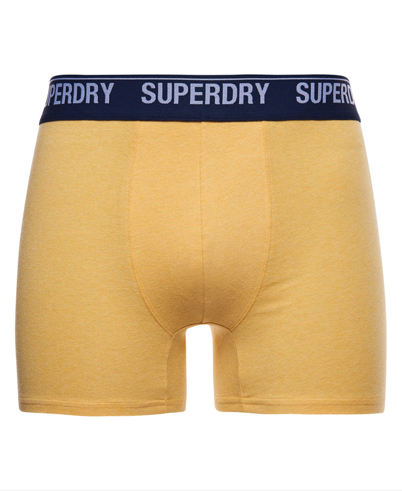 Organic Cotton Boxer Double Pack - Yellow