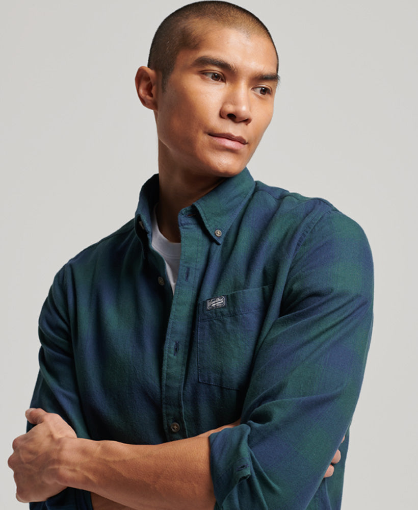 Vintage Check Shirt - Blue/Green