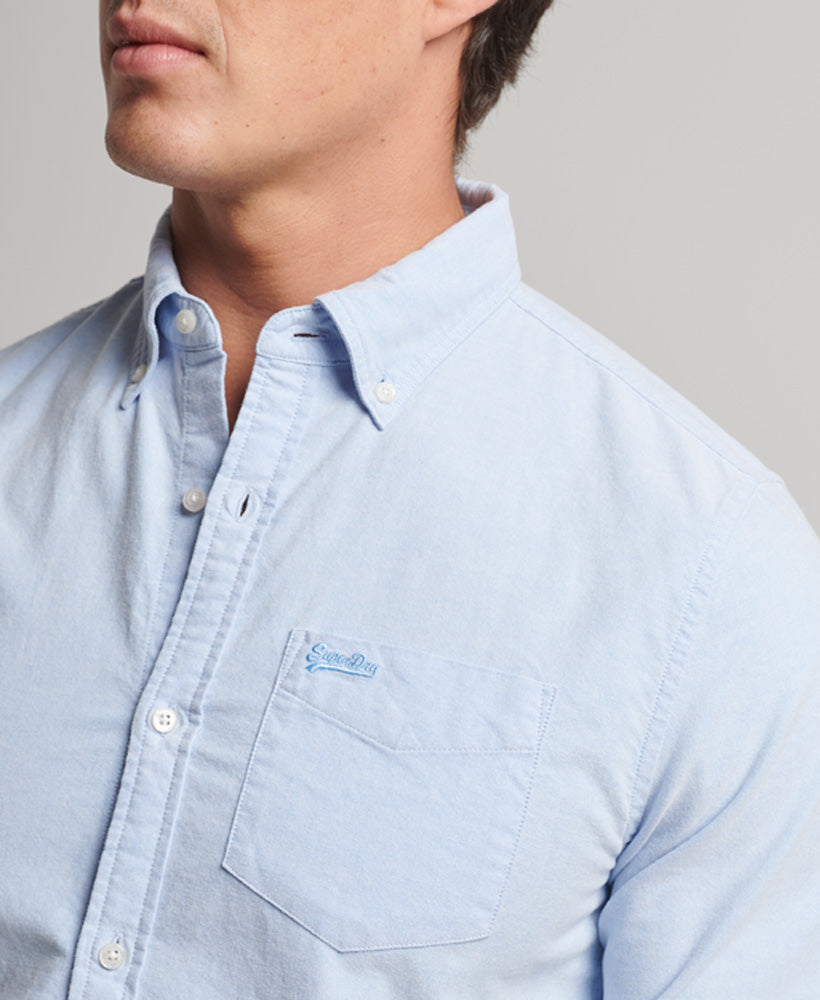 Washed Oxford Shirt - Blue