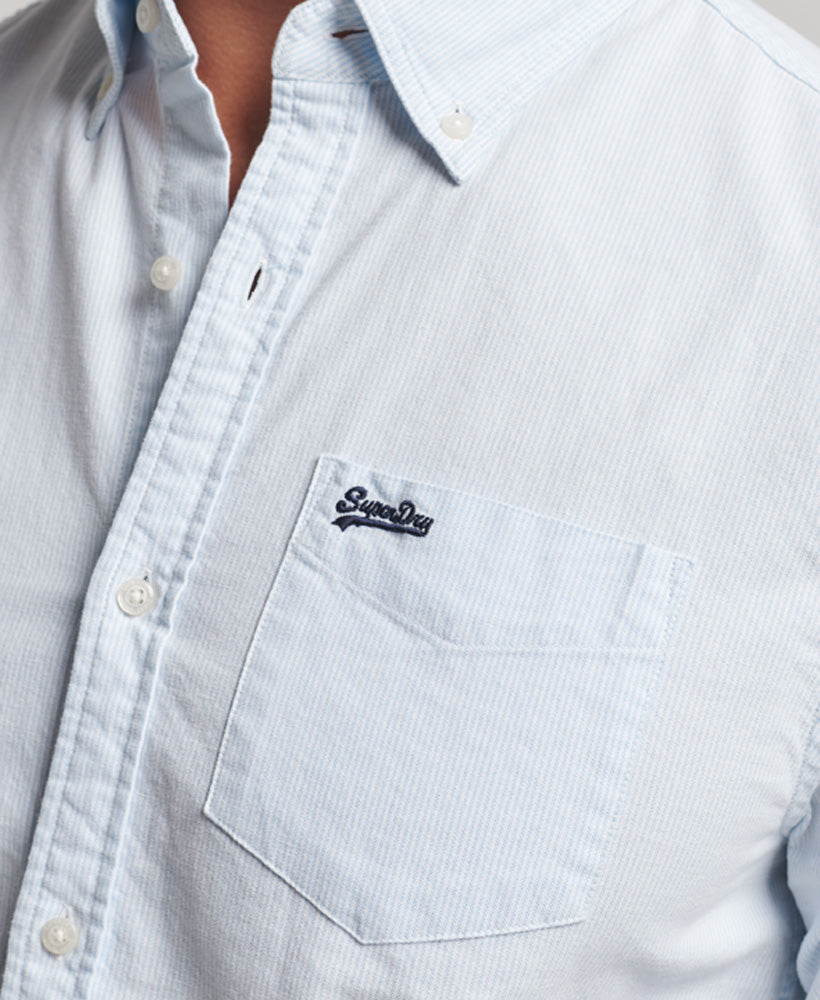 Washed Oxford Shirt - Light Blue