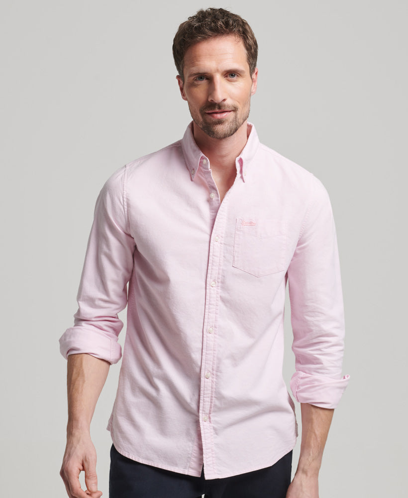 Washed Oxford Shirt - Pink