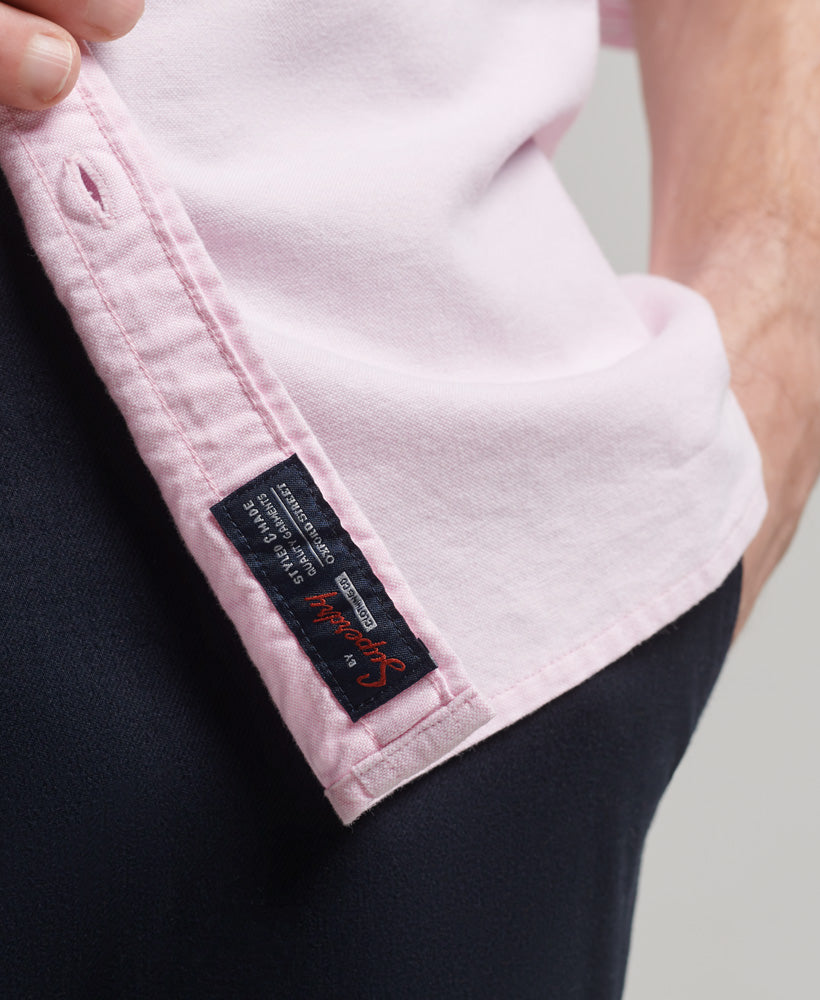 Washed Oxford Shirt - Pink