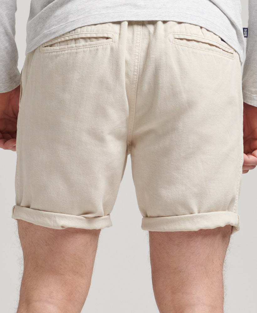 Vintage Overdyed Shorts - Cream