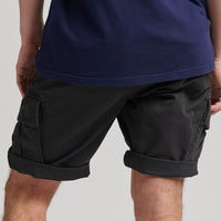 Organic Cotton Core Cargo Shorts - Black