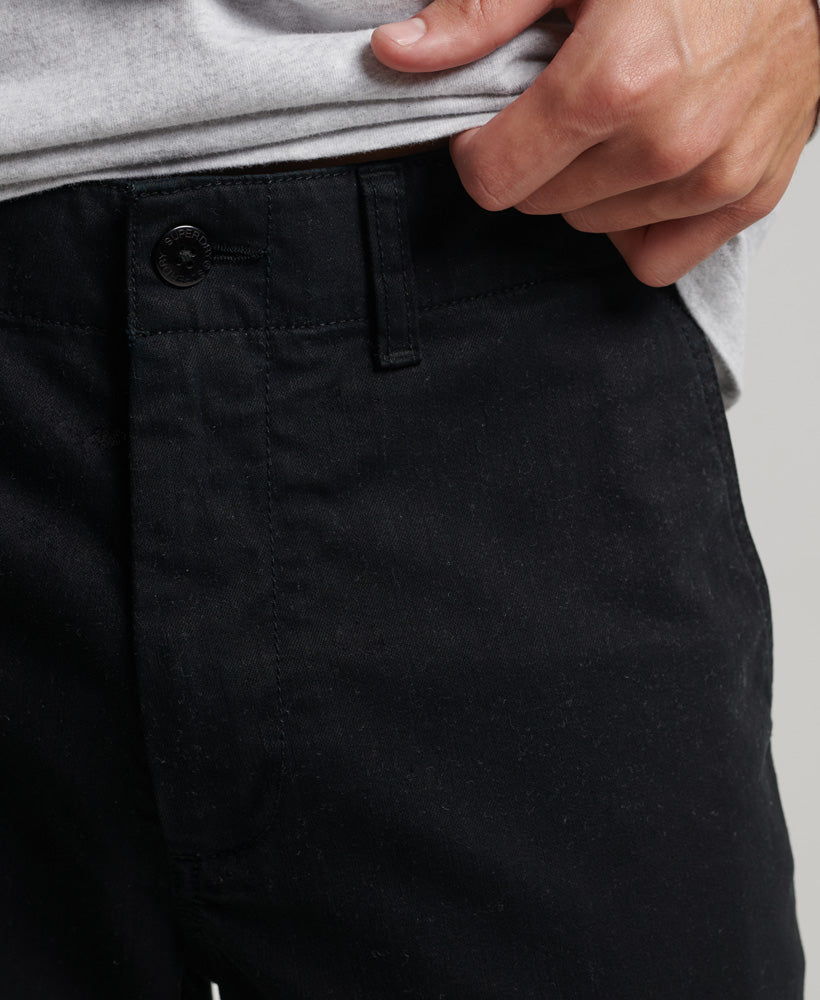 Officer Chino Shorts - Black