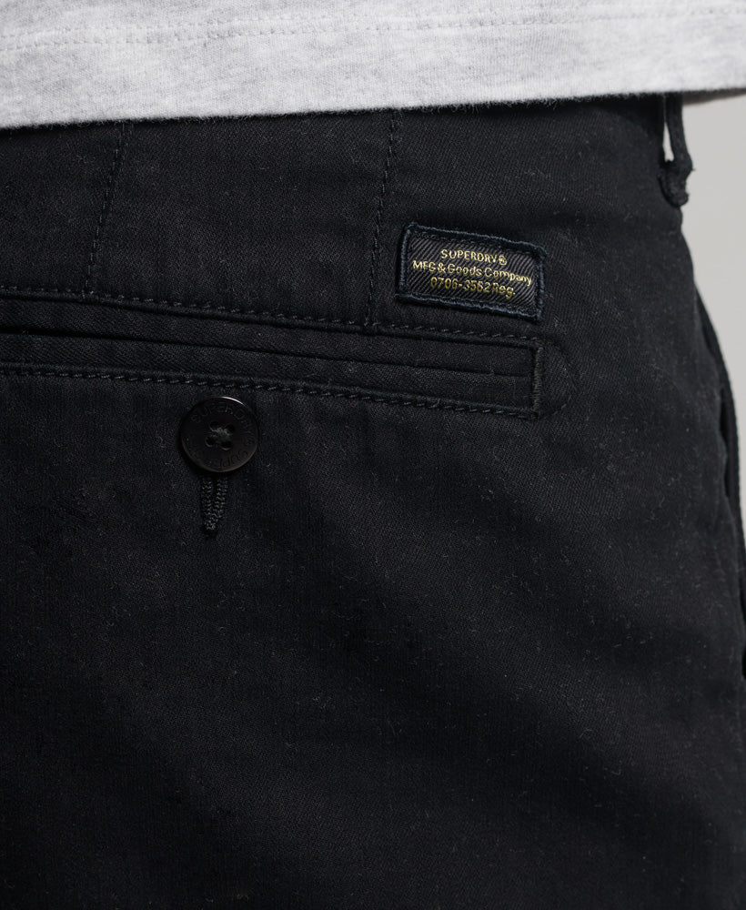 Officer Chino Shorts - Black