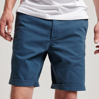 Officer Chino Shorts - Blue