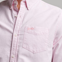 Organic Cotton Vintage Oxford Shirt - City Pink