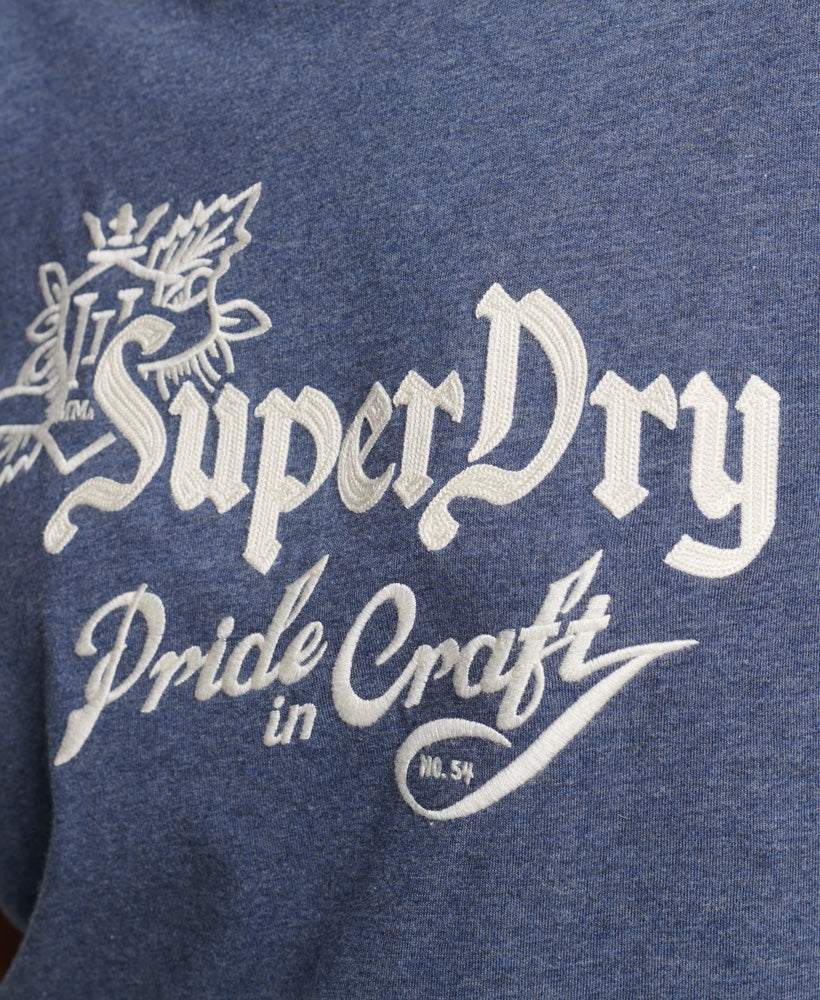 Vintage Pride In Craft T-Shirt - Navy Marl