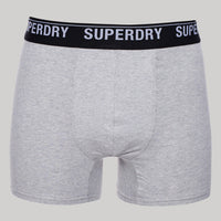 Organic Cotton Boxer Triple Pack - Superdry Malaysia