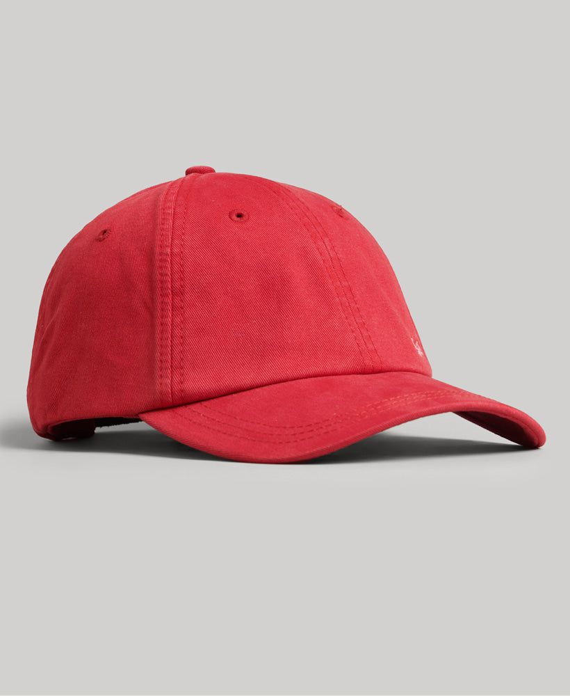 Vintage Embroidered Cap - Varsity Red