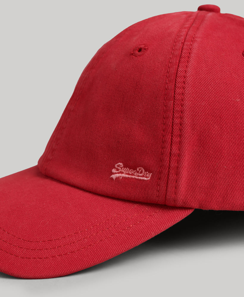 Vintage Embroidered Cap - Varsity Red