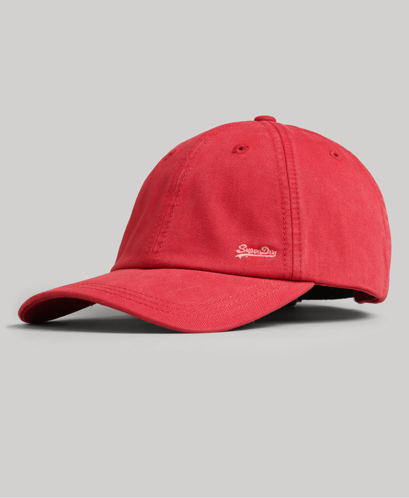 Vintage Embroidered Cap - Varsity Red