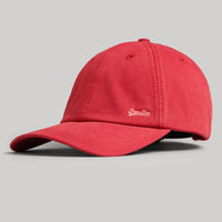 Vintage Embroidered Cap - Varsity Red